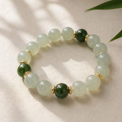 Green crystal bracelet